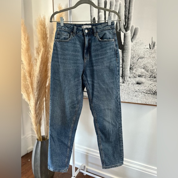 Claudia Jeans from Dynamite. Soft, high waisted, mom fit jeans in size 26 - Picture 3 of 10